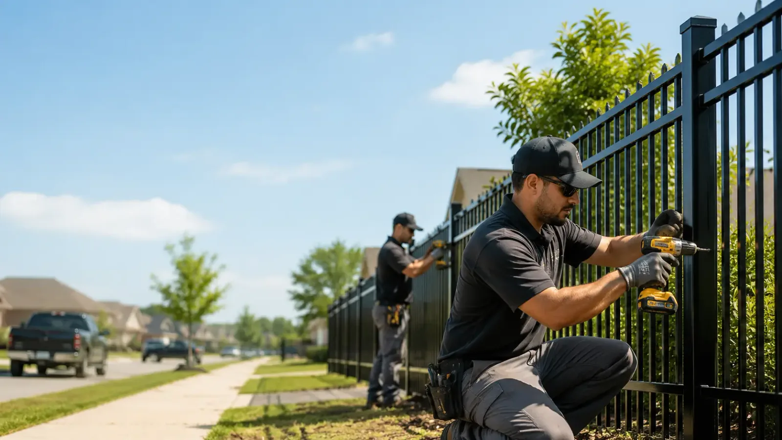 Metal Fence Installation in Marcella, AR
